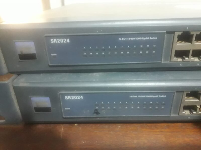 Linksys SR2024 24-Port Gigabit LAN Switch (Fairly Used)