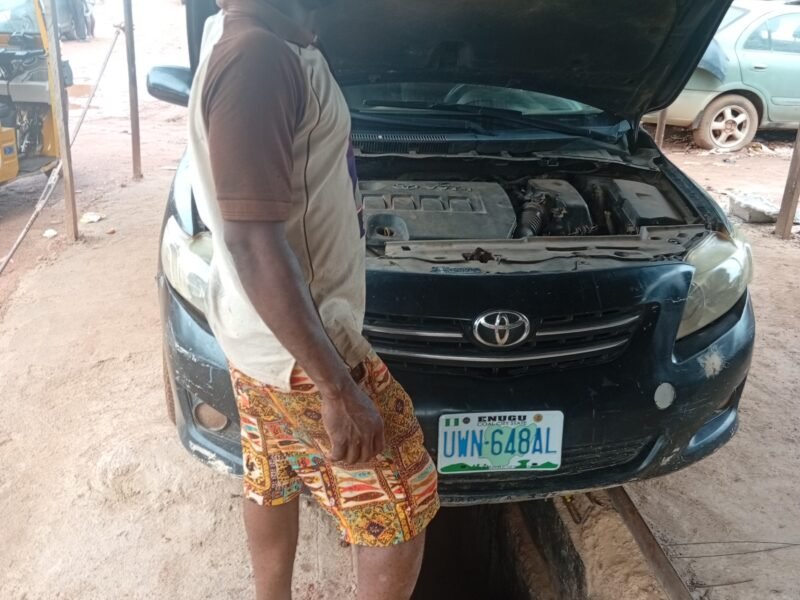 Engr.Uzo-Exhaust workshop