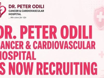 Dr. Peter Odili Cancer & Cardiovascular Hospital (POCCH) Recruitment 2026 — 18 Positions