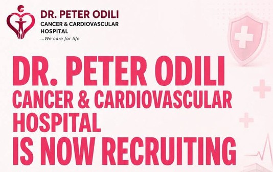 Dr. Peter Odili Cancer & Cardiovascular Hospital (POCCH) Recruitment 2026 — 18 Positions