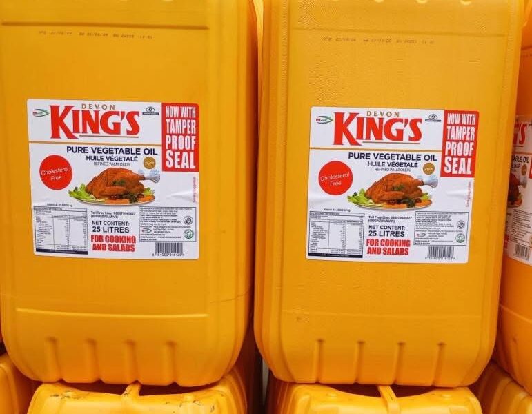 Devon kings cooking oil