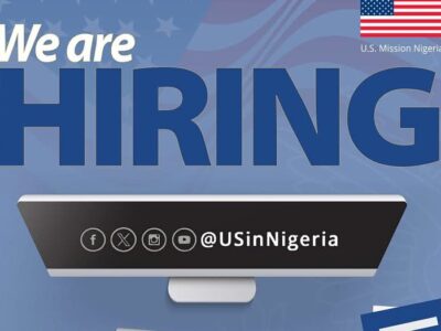 U.S. Embassy & Consulate Nigeria – Recruitment 2026