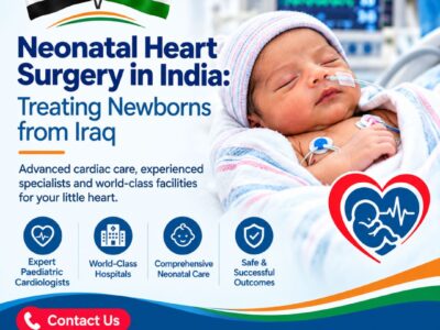 Best Neonatal heart hospitals in India for Iraqi families