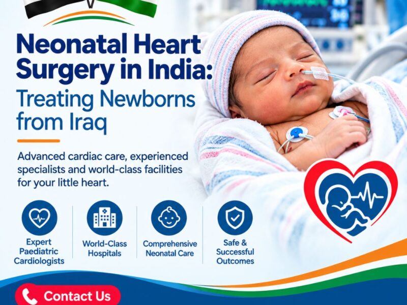 Best Neonatal heart hospitals in India for Iraqi families