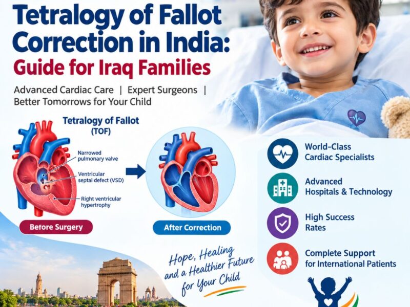 Tetralogy of Fallot Correction in India for Iraq Families