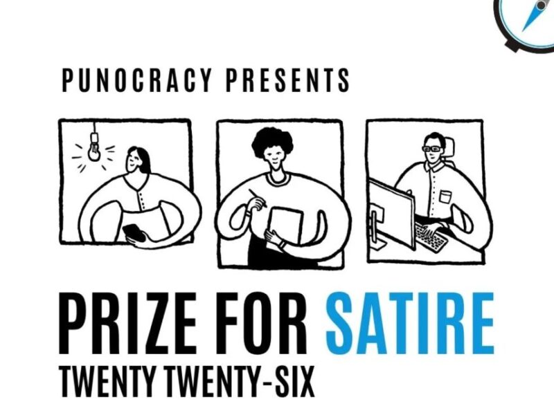 Punocracy Prize for Satire 2026